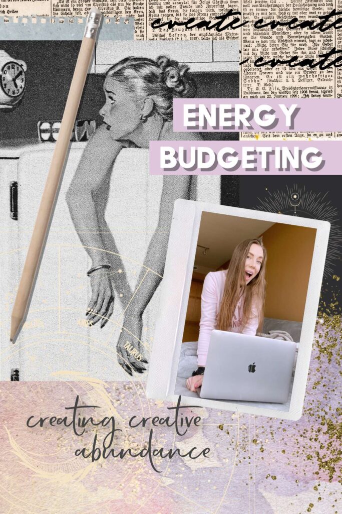 Energy budgeting with your daily planner 