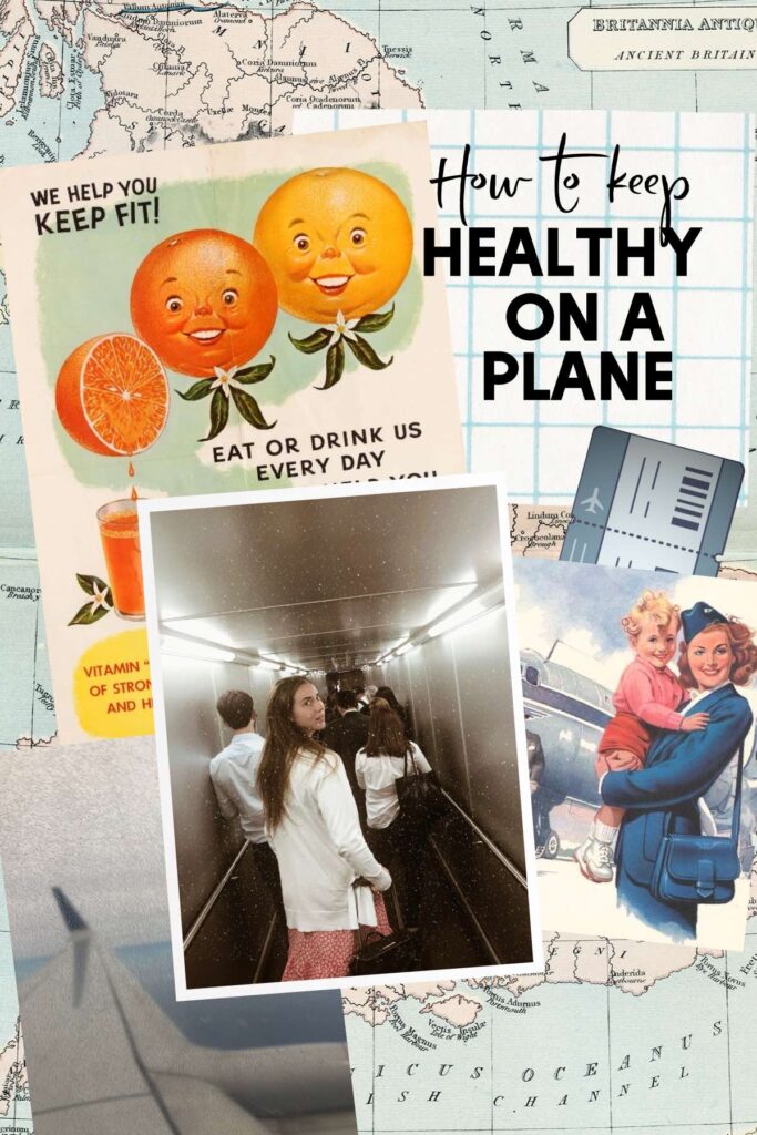 Tips to stay healthy on a plane